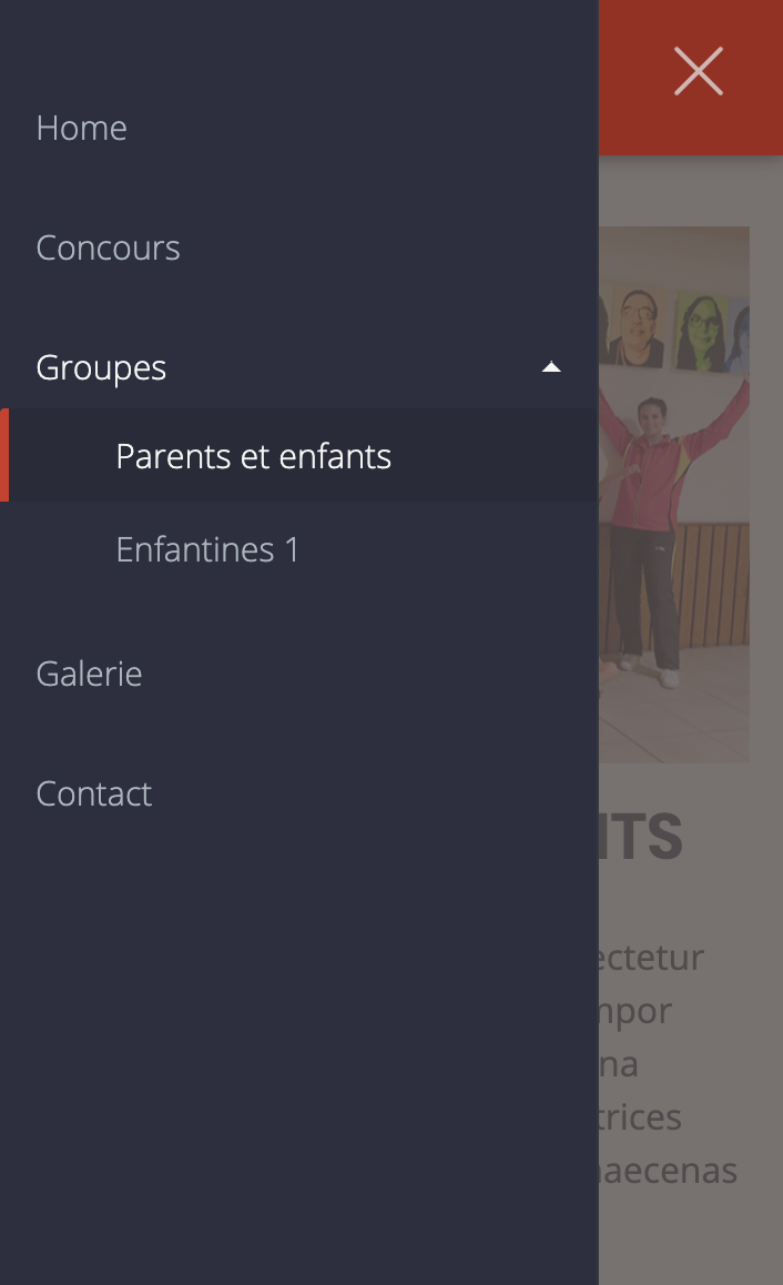 FSG LA SARRAZ - Menu phone